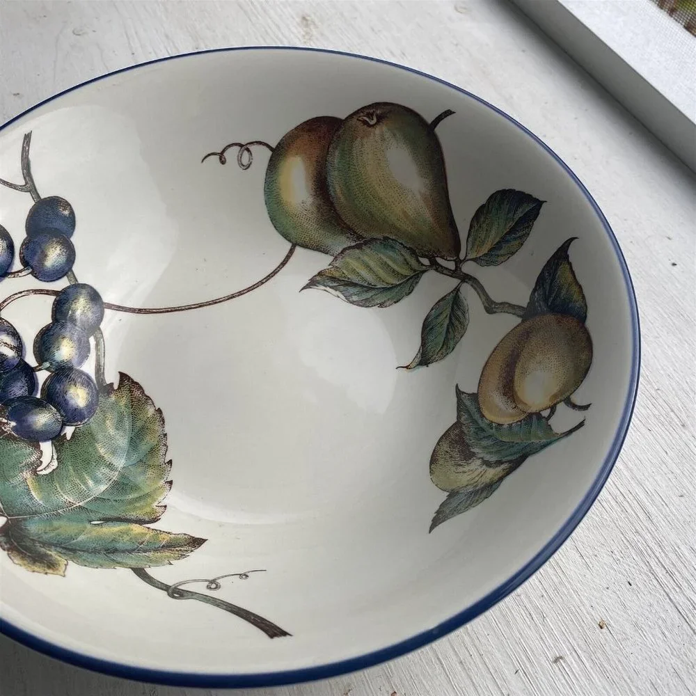 Pier 1 Macintosh Vegetable Serving Bowl 9 3/8
